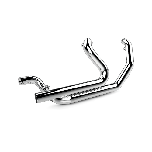 PartzBiz HD: 3471685-Khrome Werks Chrome 2 Into 2 Header System Exhaust Pipes Harley Touring 17+ M8