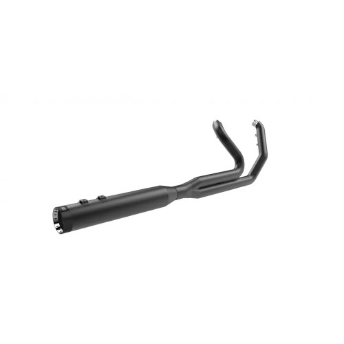 PartzBiz HD: 3476928-Chrome Werks Black 2 ใน 1 ระบบท่อไอเสีย 2017+ Harley Touring