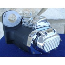 PartzBiz HD 201-58 - Ultima Black Chrome LSD 6-Speed Transmission Harley Evo Softail Chopper Bobber