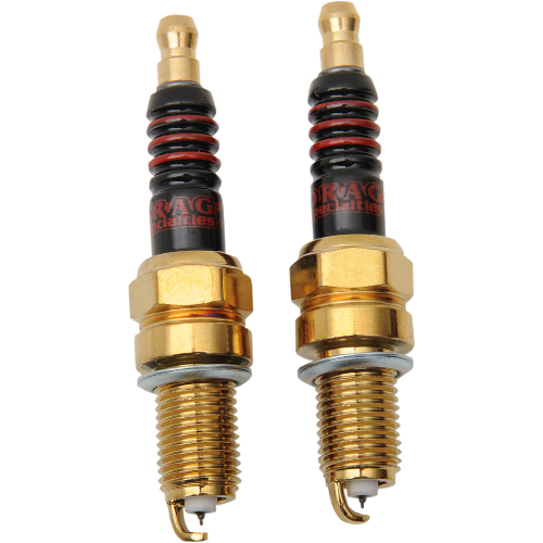 PartzBiz HD: 3450956-Drag Specialties Spark Plugs Pair Harley Touring Softail Dyna Sportster Twin Cam