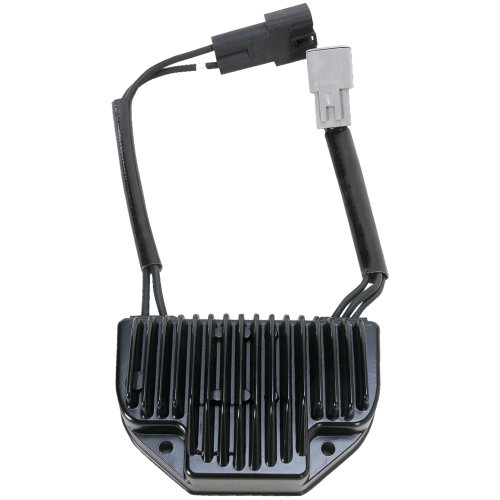 PartzBiz HD: 3450393-ลากตัวควบคุมแรงดันไฟฟ้าโซลิดสเตทสีดำ 40A Harley Dyna 2004-2005 OEM 74631-04 PartzBiz HD: 3450393-ลากตัวควบคุมแรงดันไฟฟ้าโซลิดสเตทสีดำ 40A Harley Dyna 2004-2005 OEM 74631-04