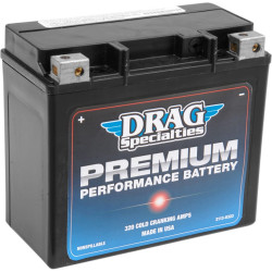 PartzBiz HD 2113-0324 - Drag Premium Performance AGM 20HL Battery Harley Softail Dyna Sportster 94-2021 PartzBiz HD 2113-0324 - Drag Premium Performance AGM 20HL Battery Harley Softail Dyna Sportster 94-2021