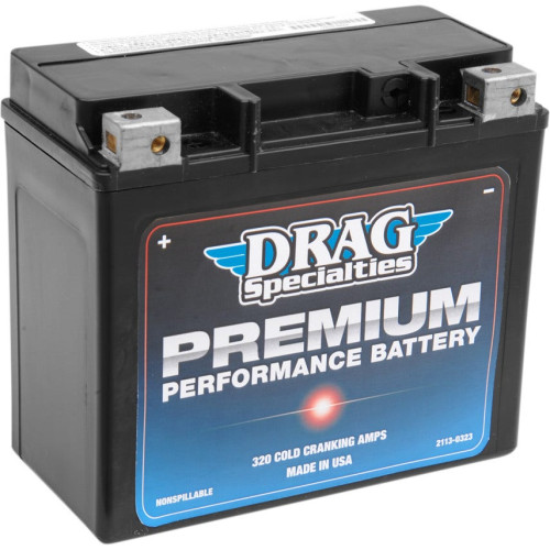 PartzBiz HD: 3447965-Drag Premium Performance AGM 20HL แบตเตอรี่ Harley Softail Dyna Sportster 94-2021 PartzBiz HD: 3447965-Drag Premium Performance AGM 20HL แบตเตอรี่ Harley Softail Dyna Sportster 94-2021