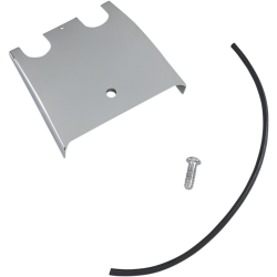 PartzBiz HD 2202-0070 - Drag Specialties Chrome Lower Dash Panel Extension 89-07 Harley Touring Bagger