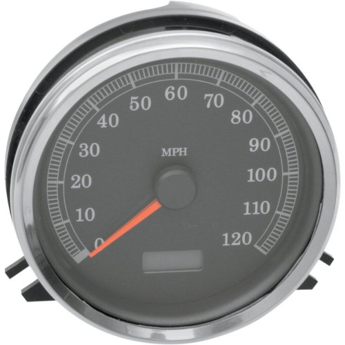 PartzBiz HD: 3477838-Black Electronic Analog MPH Speedometer Speedo Harley 96-03 Softail Road King