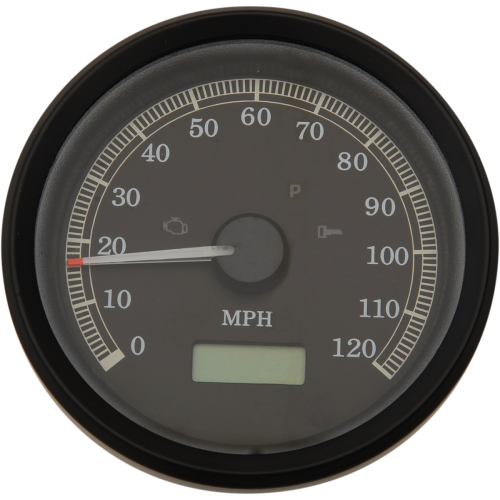 PartzBiz HD: 3443899-Black Electronic Programmable Analog Speedometer Speedo Harley Dyna Sportster