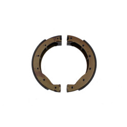 PartzBiz HD 23-0525 - Replacement Front Brake Shoe Set Pair OE 41849-64 Harley Sportster FX XL 64-72