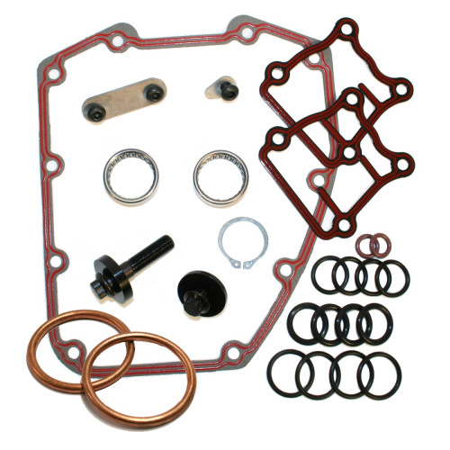 PartzBiz HD: 3487084-Feuling Cam Crank Bolt Kit 12 Point Engine Fastener Kit Black Harley Twin Cam