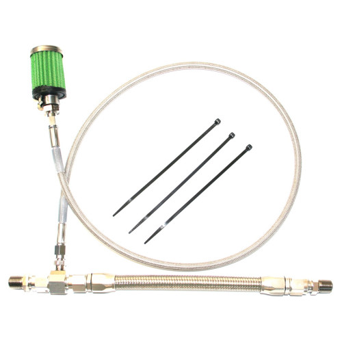 PartzBiz HD: 3486782-ชุดถังน้ำมัน Feuling Breather Kit สแตนเลส Harley Touring Twin Cam Bagger 02-06