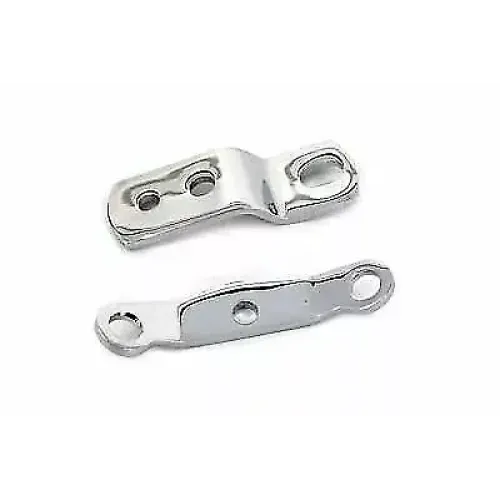 PartzBiz HD: 3446288-Chrome Top เครื่องยนต์ Mount 2 ชิ้นชุดชุด Harley Ironhead Sportster XL XLH