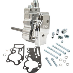 PartzBiz HD 31-6206 - S&S Polished Billet Oil Pump Oem Replacement Harley 92-99 Evo Big Twin 31-6206