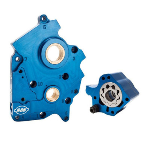 PartzBiz HD: 3456495-S&S M8 Cam Plate Oil Pump Kit Package Water Cooled 17-21 Harley Touring Softail PartzBiz HD: 3456495-S&S M8 Cam Plate Oil Pump Kit Package Water Cooled 17-21 Harley Touring Softail