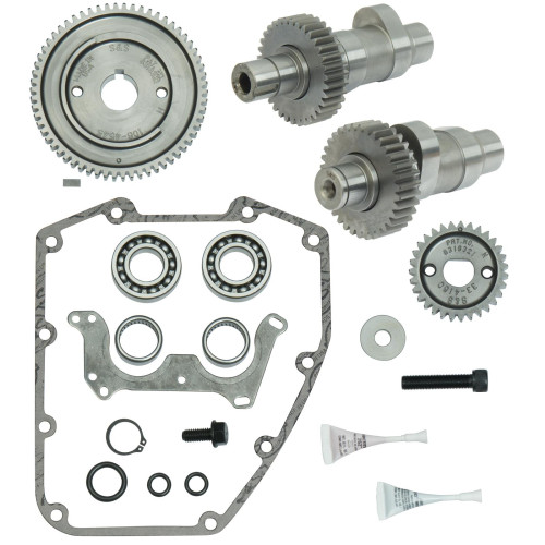 PartzBiz HD: 3453345-S&S Cycle 510G Gear Drive Camshaft Cam Kit Harley Big Twin 99-06 .510 # 33-5177