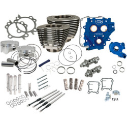 PartzBiz HD 330-0668 - S&S 110‚” แพ็คเกจเพาเวอร์ Black Chain Drive 585CE เครื่องยนต์ Cam Harley Twin Cam 07-17 PartzBiz HD 330-0668 - S&S 110‚” แพ็คเกจเพาเวอร์ Black Chain Drive 585CE เครื่องยนต์ Cam Harley Twin Cam 07-17