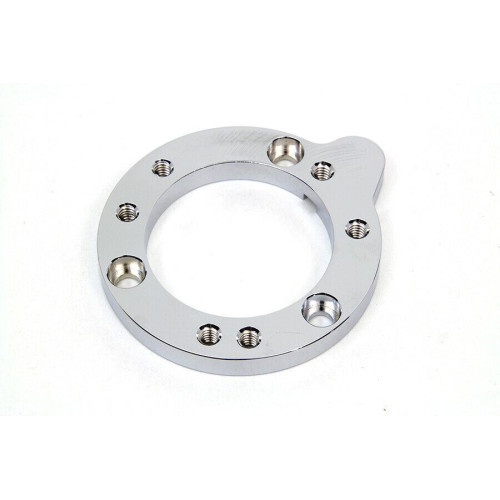 PartzBiz HD: 3476162-Air Filter Cleaner Adapter Chrome CV To S&S Super E G Carb Carburetor Harley