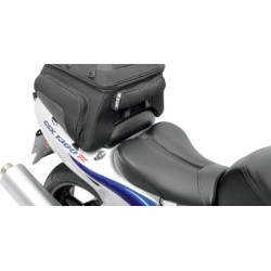 PartzBiz HD 3516-0109 - Saddlemen Sport Tunnel Wide Tail Bag Harley Davidson Softail Dyna Sportster XL