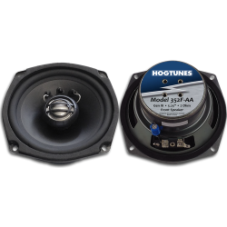 PartzBiz HD 352F-AA - Hogtunes Gen3 ด้านหน้า 5.25 2 โอห์ม Batwing Fairing ลำโพงชุด Harley Touring 06-13