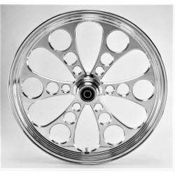 PartzBiz HD 37-600 - Ultima Kool Kat Polish Billet 21 2.15 Front Wheel Rim Harley Softail Wide Glide PartzBiz HD 37-600 - Ultima Kool Kat Polish Billet 21 2.15 Front Wheel Rim Harley Softail Wide Glide