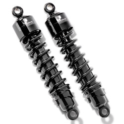 PartzBiz HD 412-4068B - Progressive 12” Black 412 SD Shocks 04-18 Harley Sportster XL Nightster Iron 48