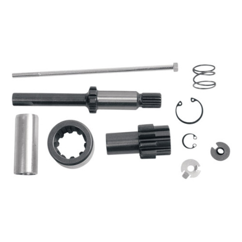 PartzBiz HD: 3459302-Spyke Starter Primary 10 Tooth Jack Shaft Kit Harley Touring Softail Dyna 94-06