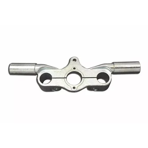 PartzBiz HD: 3454626-Zinc Springer Fork Inline Top Triple Tree w/ Ears 36-45 Harley Knucklehead WL FL