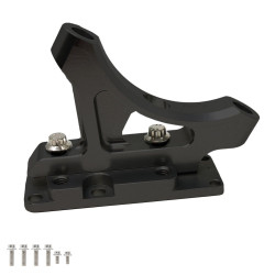 PartzBiz HD 49HDBM-1 - Alloy Art OEM Caliper Mounts Ambidextrous Clear Anodized Harley Softail Touring