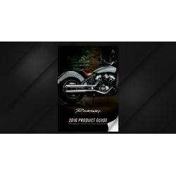 PartzBiz HD 500-0505 - Rinehart Racing 3.5” Black Slip-On Mufflers Exhaust Pipes 2015-2022 Indian Scout