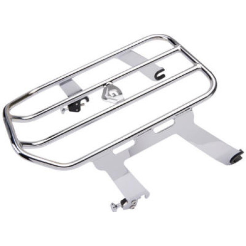 PartzBiz HD: 3482803-Cobra Solo Seat Rear Detachable Luggage Rack Chrome Hardware Indian Chief 2022