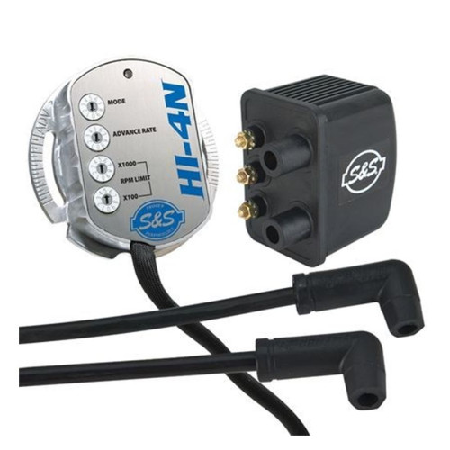 PartzBiz HD: 3441301-Crane S&S HI-4N Multi Function Single Fire Coil Ignition Kit HD Shovelhead & Evo PartzBiz HD: 3441301-Crane S&S HI-4N Multi Function Single Fire Coil Ignition Kit HD Shovelhead & Evo