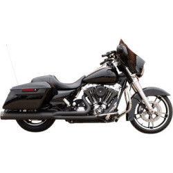 PartzBiz HD 550-0777 - S&S Cycle Black Sidewinder 2 into 1 Complete Exhaust System 95-16 Harley Touring PartzBiz HD 550-0777 - S&S Cycle Black Sidewinder 2 into 1 Complete Exhaust System 95-16 Harley Touring