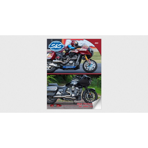 PartzBiz HD: 3488304-S&S Cycle Chrome Fishtail Slip-On Exhaust Mufflers Indian Challenger Chieftain