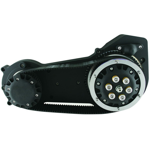 PartzBiz HD: 3444414-Black Ultima 2” Inch Old School Open Belt Drive Primary Harley Softail Evo TC88 PartzBiz HD: 3444414-Black Ultima 2” Inch Old School Open Belt Drive Primary Harley Softail Evo TC88