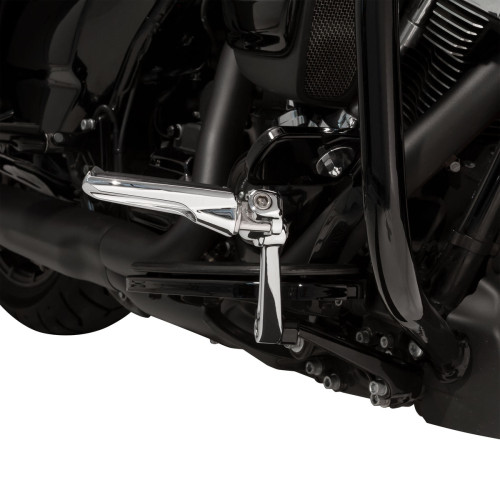 PartzBiz HD: 3448869-Ciro Chrome Driver Rider Floorboard Highway Footpeg Peg Mount Harley Touring 09+