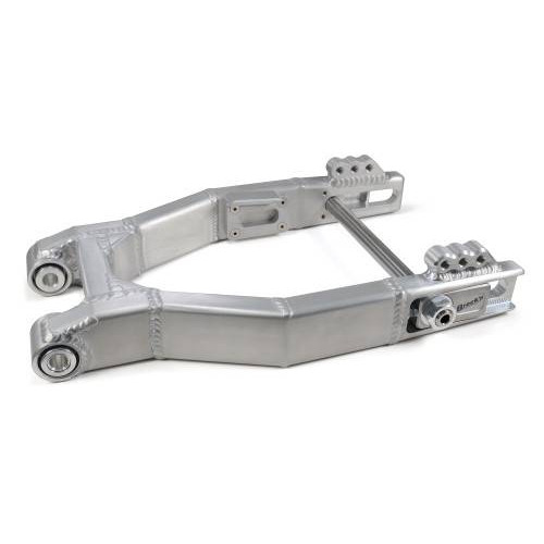 PartzBiz HD: 3466971-West Coast Bagger Performance Extended Burnished Swingarm Harley Touring 2009+