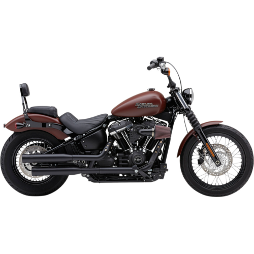 PartzBiz HD: 3448922-Cobra 3” NH Neighbor Hater Slip-On Chrome Mufflers Exhaust 2018 Harley Softail