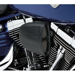 PartzBiz HD 606-0104B-SB - Cobra PowrFlo Air Intake Cleaner Filter Kit Black Aluminum Harley Softail 18+ PartzBiz HD 606-0104B-SB - Cobra PowrFlo Air Intake Cleaner Filter Kit Black Aluminum Harley Softail 18+