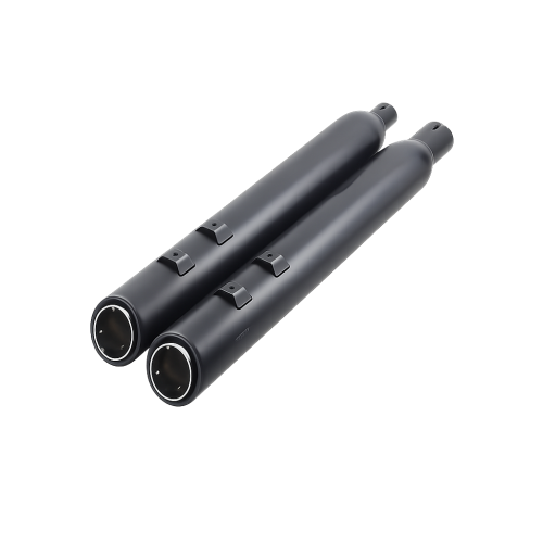 PartzBiz HD: 3448970-Cobra Black 909 Uppercut Slip On Exhaust Mufflers Harley Touring Bagger 17-2021
