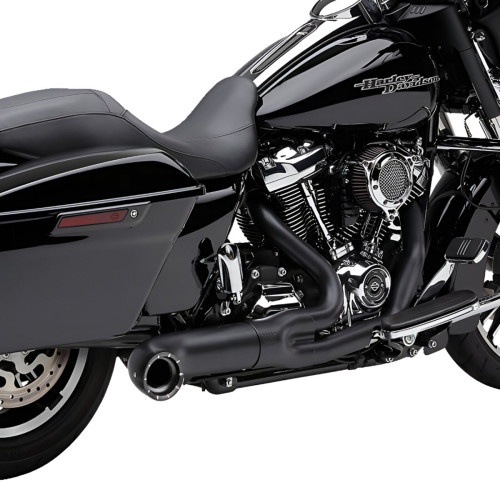 PartzBiz HD: 3489422-Cobra Turn Out 2 into 1 Exhaust Header Black Heat Shield 4” Harley Touring 17+ PartzBiz HD: 3489422-Cobra Turn Out 2 into 1 Exhaust Header Black Heat Shield 4” Harley Touring 17+