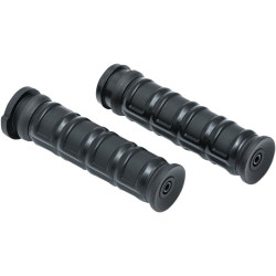PartzBiz HD 6675 - Kuryakyn Black Dillinger Handlebar Rubber Grips TBW Throttle Harley Touring 08+ PartzBiz HD 6675 - Kuryakyn Black Dillinger Handlebar Rubber Grips TBW Throttle Harley Touring 08+