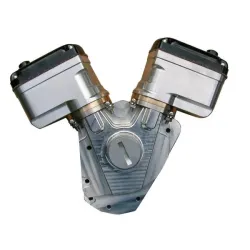 PartzBiz HD 74LDMD - Morris Dual Magneto 74LDMD Harley Big Twin Shovelhead Nose Cone Big Twin FX FL