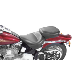 PartzBiz HD 75502 - Mustang Wide Regal Touring One-Piece Pillow Seat 1984-1999 Harley Softail Evo