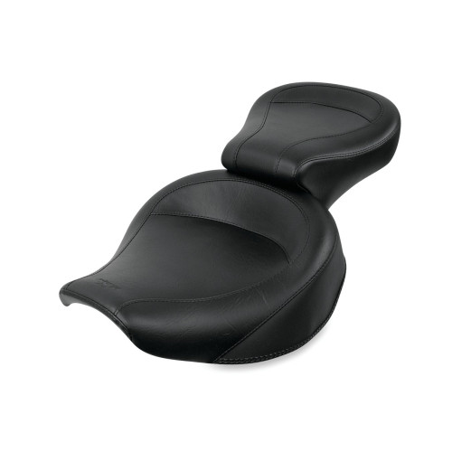 PartzBiz HD: 3452180-New Mustang Wide Vintage Super Touring One-Piece Seat 1982-2000 Harley FXR 75736