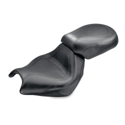 PartzBiz HD 75901 - Mustang Vintage Two-Piece Sport Touring Black Honda VTX1800C Two-Up 2002-2008