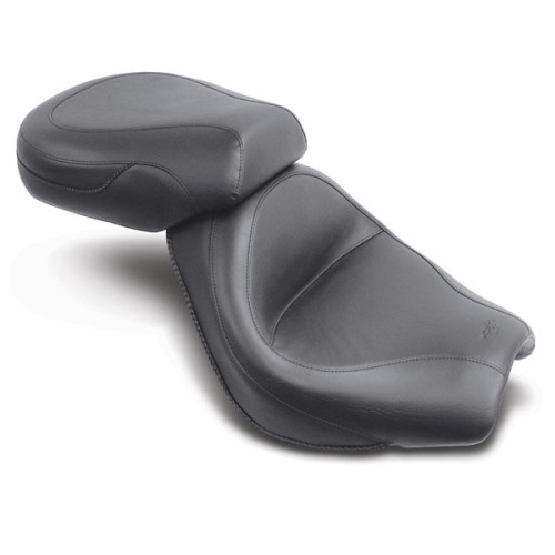 PartzBiz HD: 3455582-Mustang Two-Piece Vintage Wide Touring Black Honda Two-Up VTX1800 S&T 2002-2008