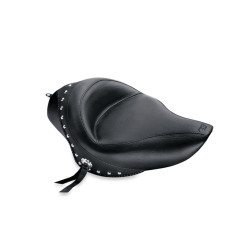 PartzBiz HD 76157 - Mustang Vintage Solo Seat No Studs 2.1 3.3 Gallon Tank 2004+ Harley Sportster XL