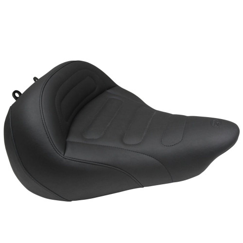 PartzBiz HD: 3451725-Mustang Black Stitch Solo Tour Seat Saddle 13-2017 Harley Softail Breakout FXSB PartzBiz HD: 3451725-Mustang Black Stitch Solo Tour Seat Saddle 13-2017 Harley Softail Breakout FXSB