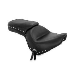 PartzBiz HD 76641 - Mustang One-Piece Vintage Wide Touring Seat Honda VT1300 Sabre Stateline 10-2017