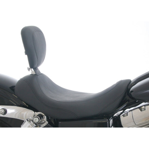 PartzBiz HD: 3455424-Mustang 13” Wide Tripper Custom Solo Seat Low Sleek 2006-2017 Harley Dyna 76700