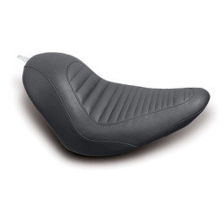 PartzBiz HD 76782 - Mustang Tripper Solo Seat Black Low Profile Harley Fatboy Softail 200 Tire 76782