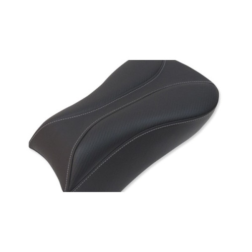PartzBiz HD: 3472248-Saddlemen Black Dominator Pillion Pad Passenger Seat Harley 06-2017 Dyna FXD FLD